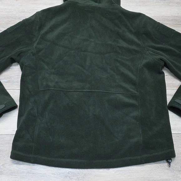 Baerskin Tactical Supply Bearskin 4 Performance ZipUp Fleece Hoodie Green Sz Lg - Picture 11 of 16